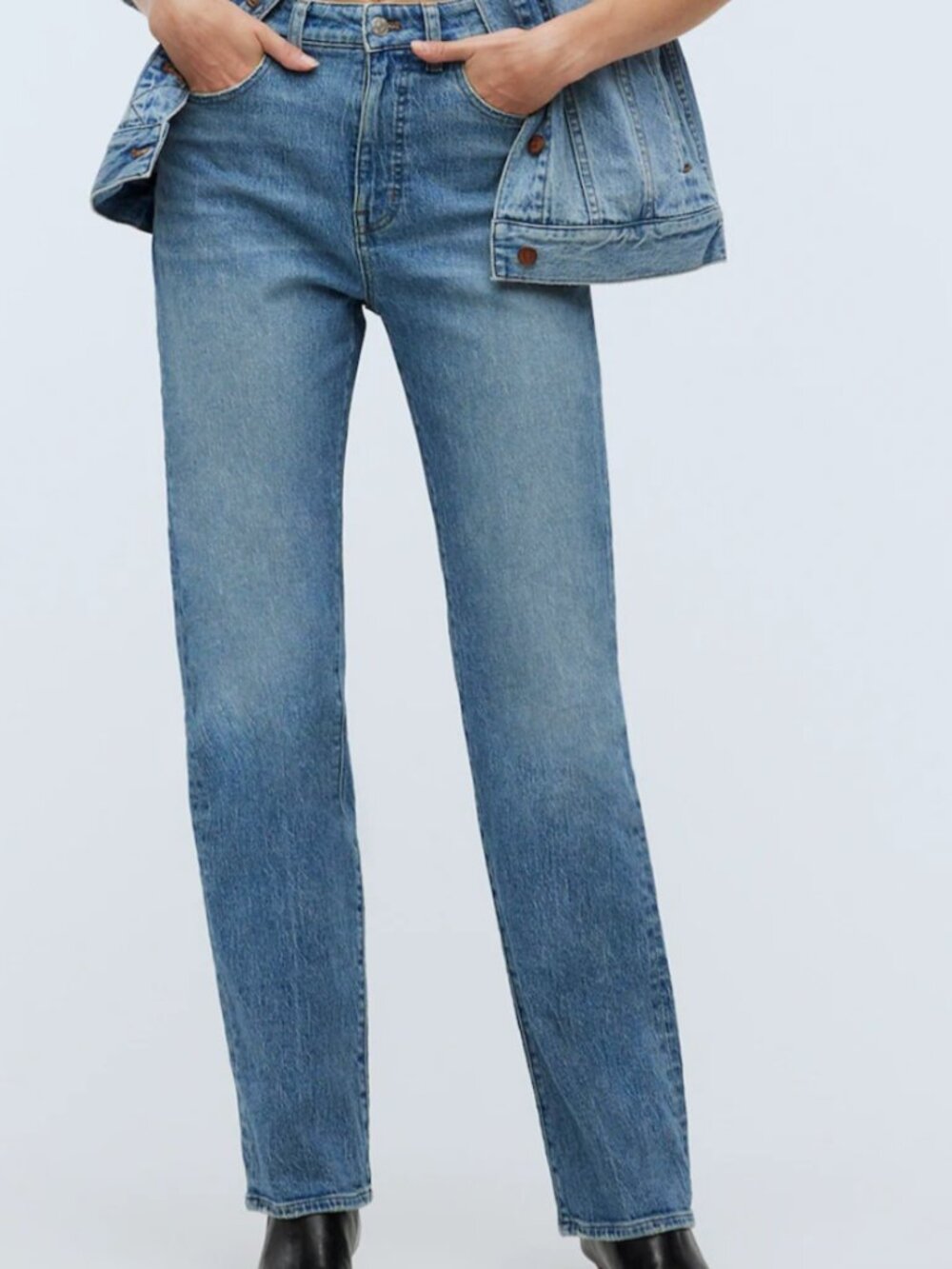 Madewell | 90's Straight Jean | Blue | Size 26